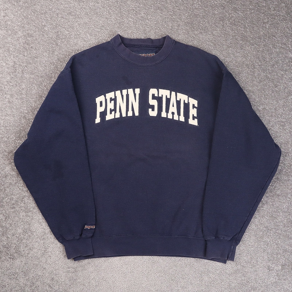 Vintage Jansport Penn State Large Blue Long Sleeve Pullover Sweatshirt